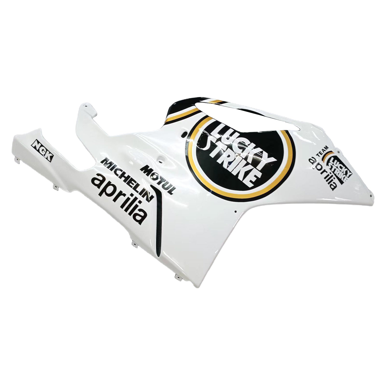 Amotopart 2003-2006 Aprilia RSV1000 White&Black Fairing Kit