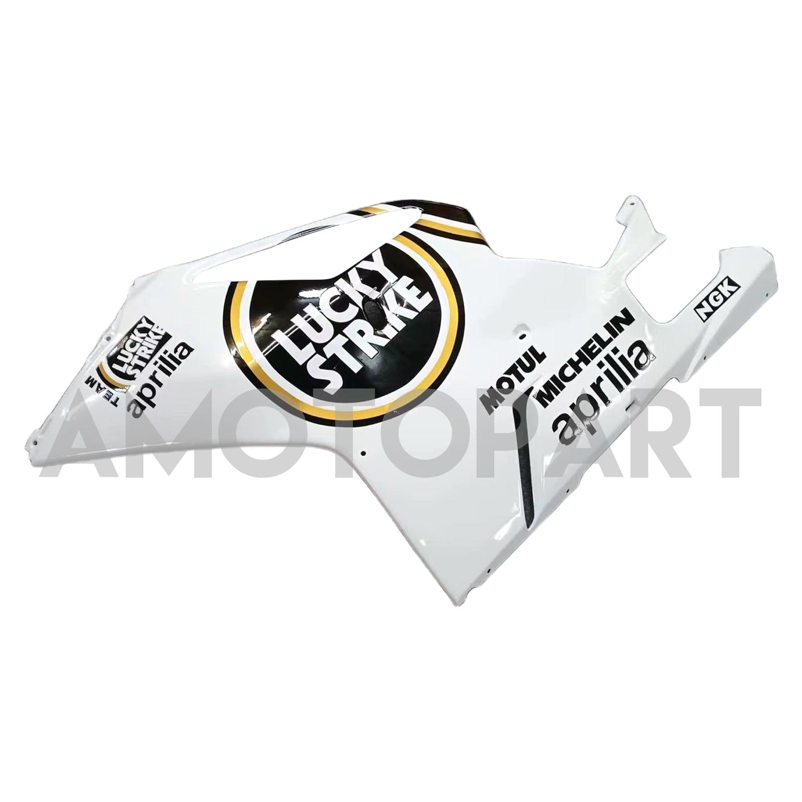 Amotopart 2003-2006 Aprilia RSV1000 White&Black Fairing Kit