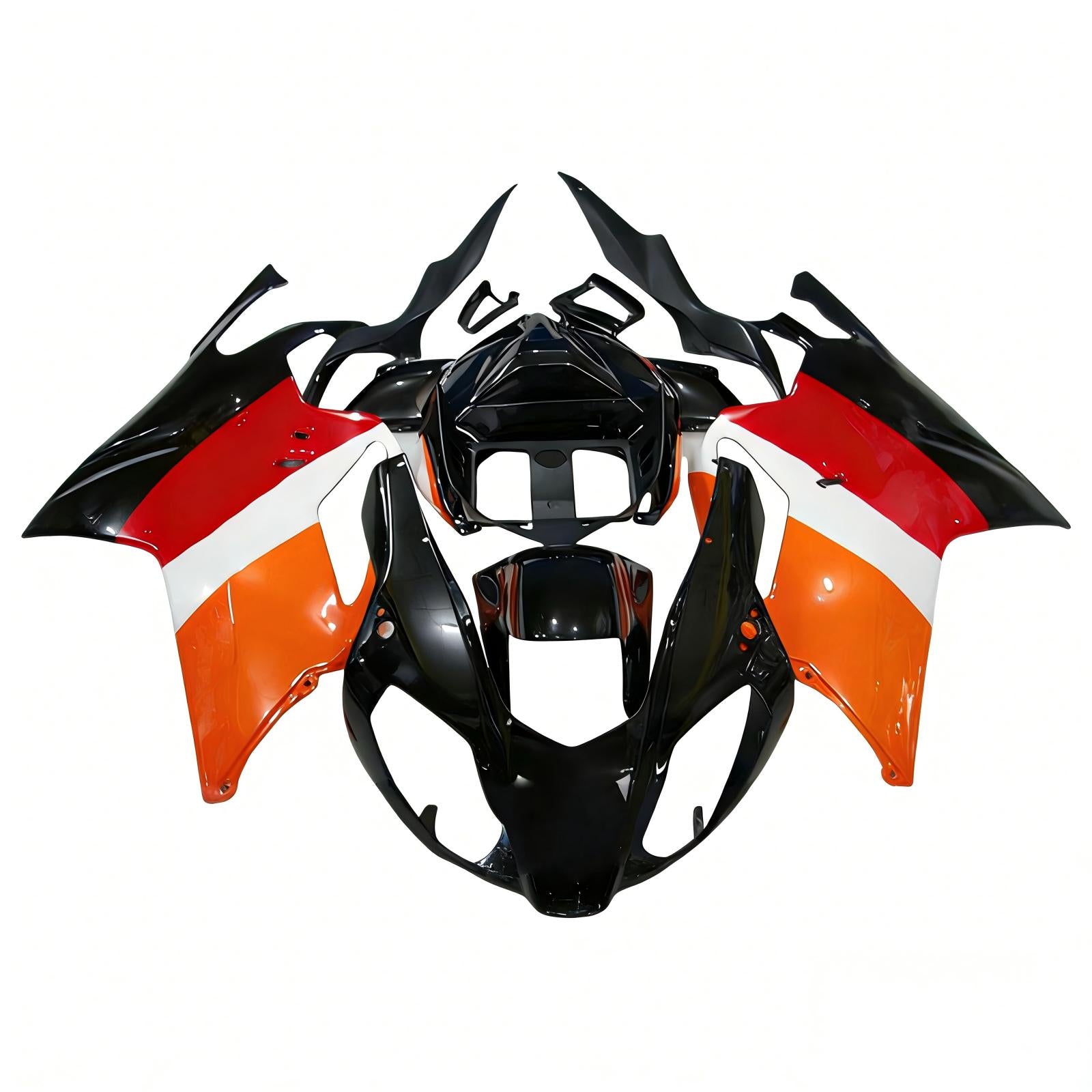 Amotopart 2003-2006 Aprilia RSV1000 Red&Orange Repjol Fairing Kit