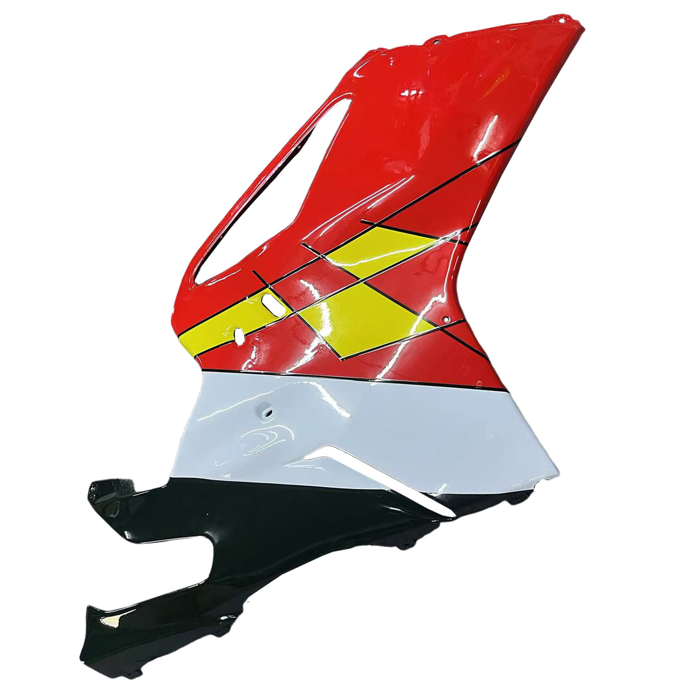 Amotopart 2003-2006 Aprilia RSV1000 Red&Yellow Fairing Kit