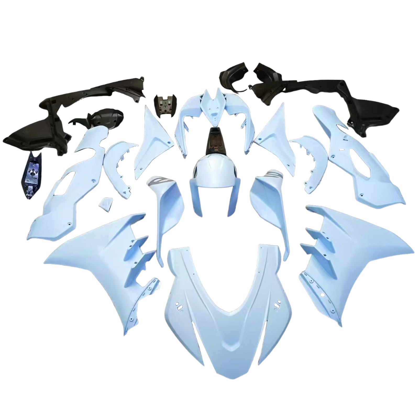 Amotopart 2022-2024 Aprilia RSV4 1100 Light Blue Fairing Kit