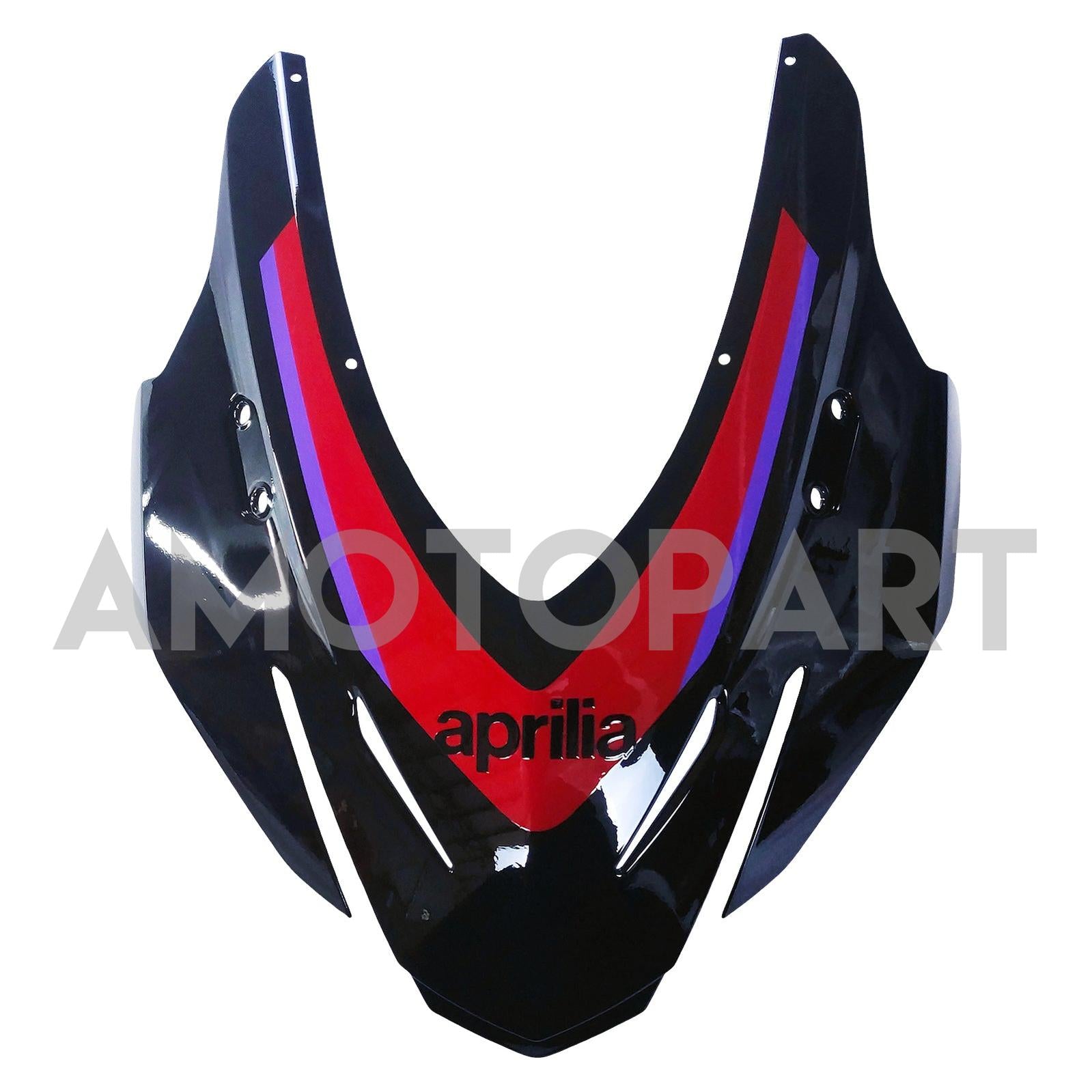 Amotopart 2024-2025 Aprilia Rs 457 Schwarzes Rotverkleidungskit