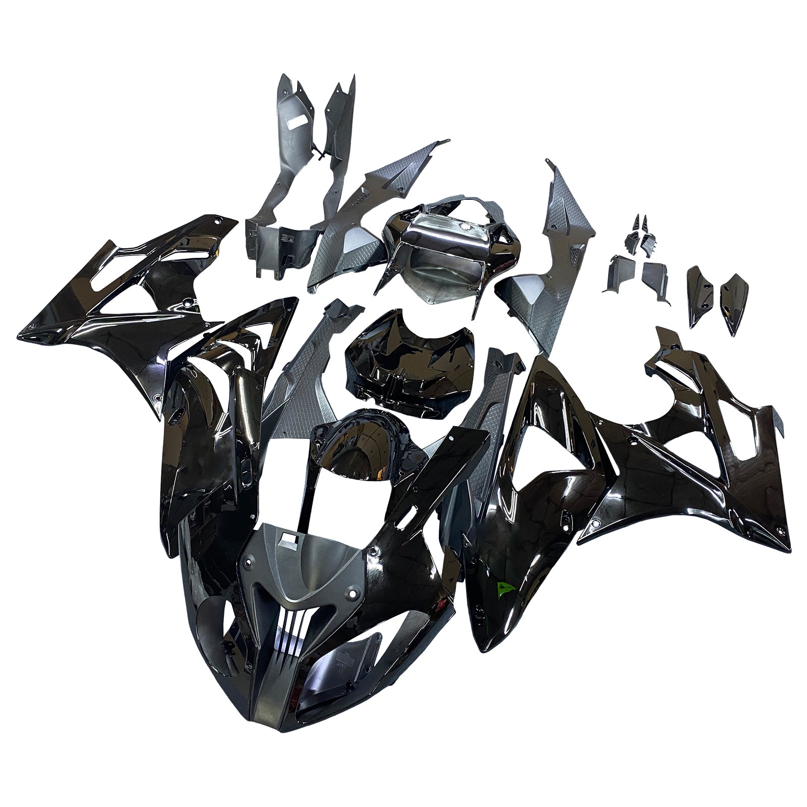 Amotopart 2009-2014 BMW S1000RR Black Fairring Kit