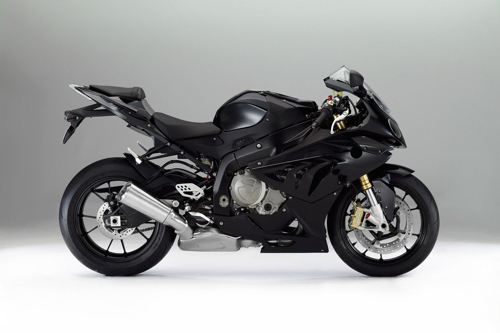 Amotopart 2009-2014 BMW S1000RR Black Fairing Kit