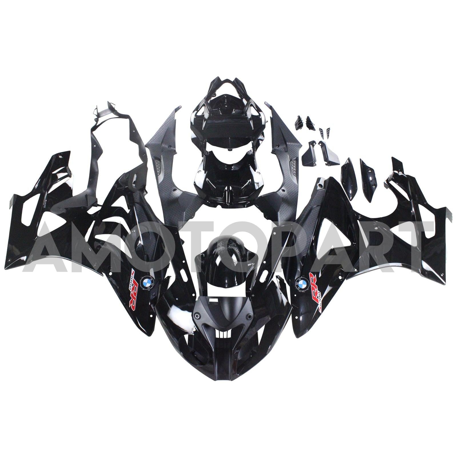 Amotopart 2009-2014 BMW S1000RR Fairing G-Black Kit