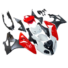 Amotopart BMW S1000RR 2009-2014 White&Red Style5 Fairing Kit