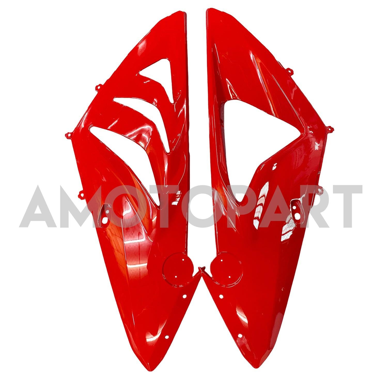 Amotopart BMW S1000RR 2009-2014 White&Red Style5 Fairing Kit