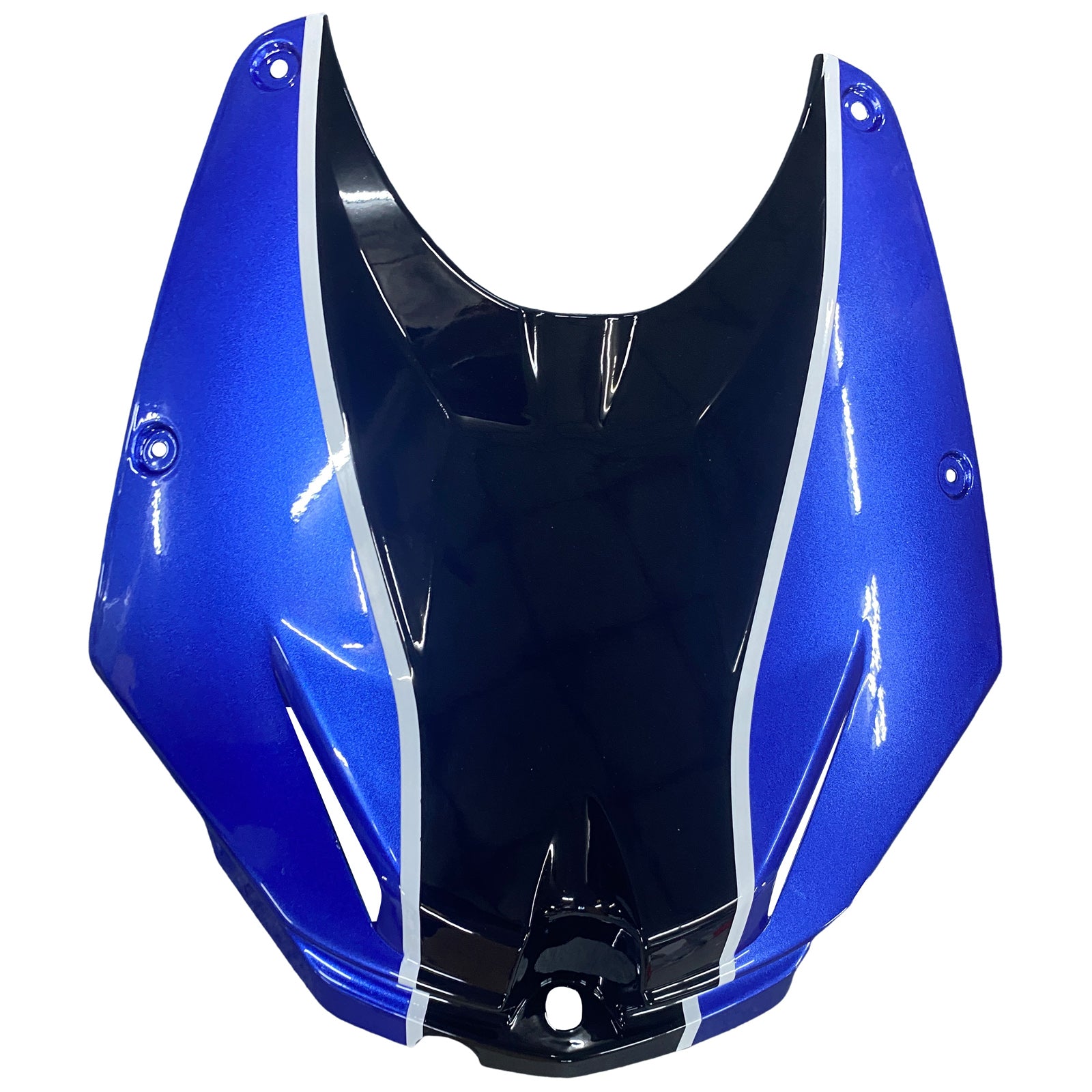 Amotopart 2009-2014 BMW S1000RR Kit de carénage bleu et blanc