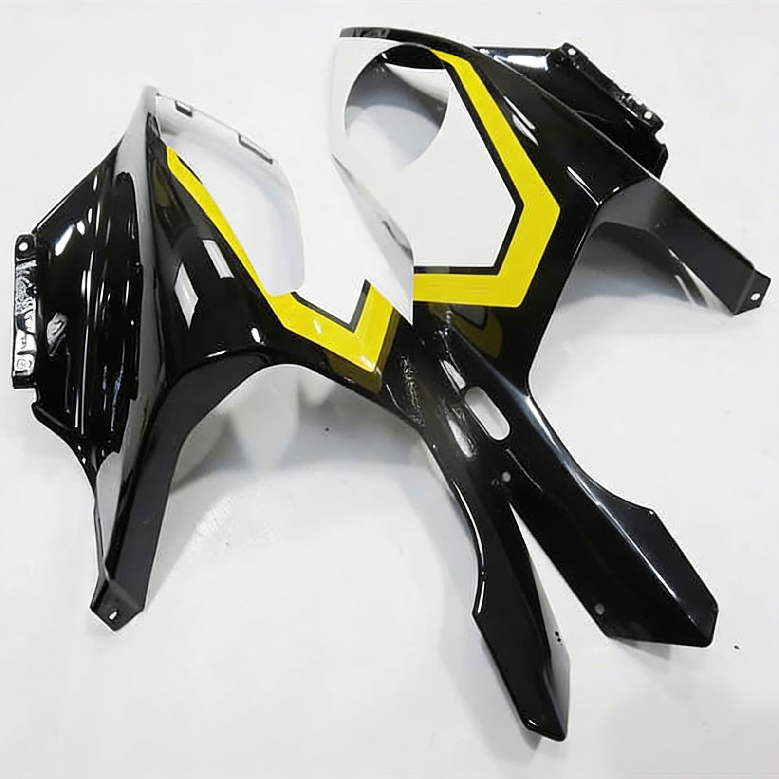 Amotopart 2009-2014 BMW S1000RR Yellow White Black Fairing Kit