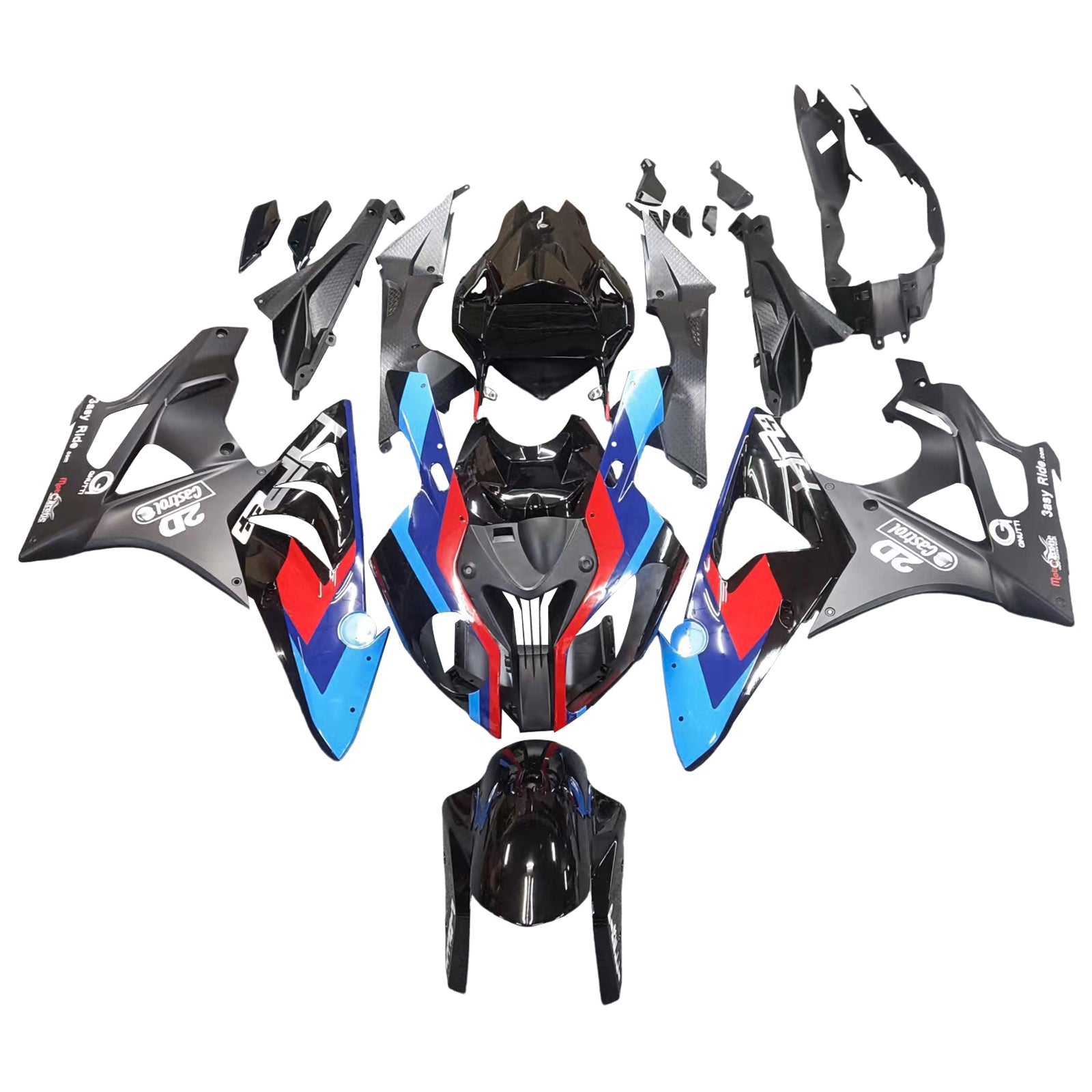 Amotopart Fairings BMW S1000RR 2009-2014 Multi color Fairing Kit