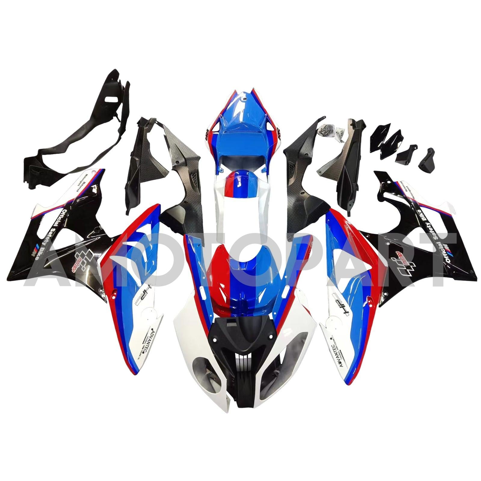 Amotopart Fairings BMW S1000RR 2009-2014 Multi Color Fairing Kit