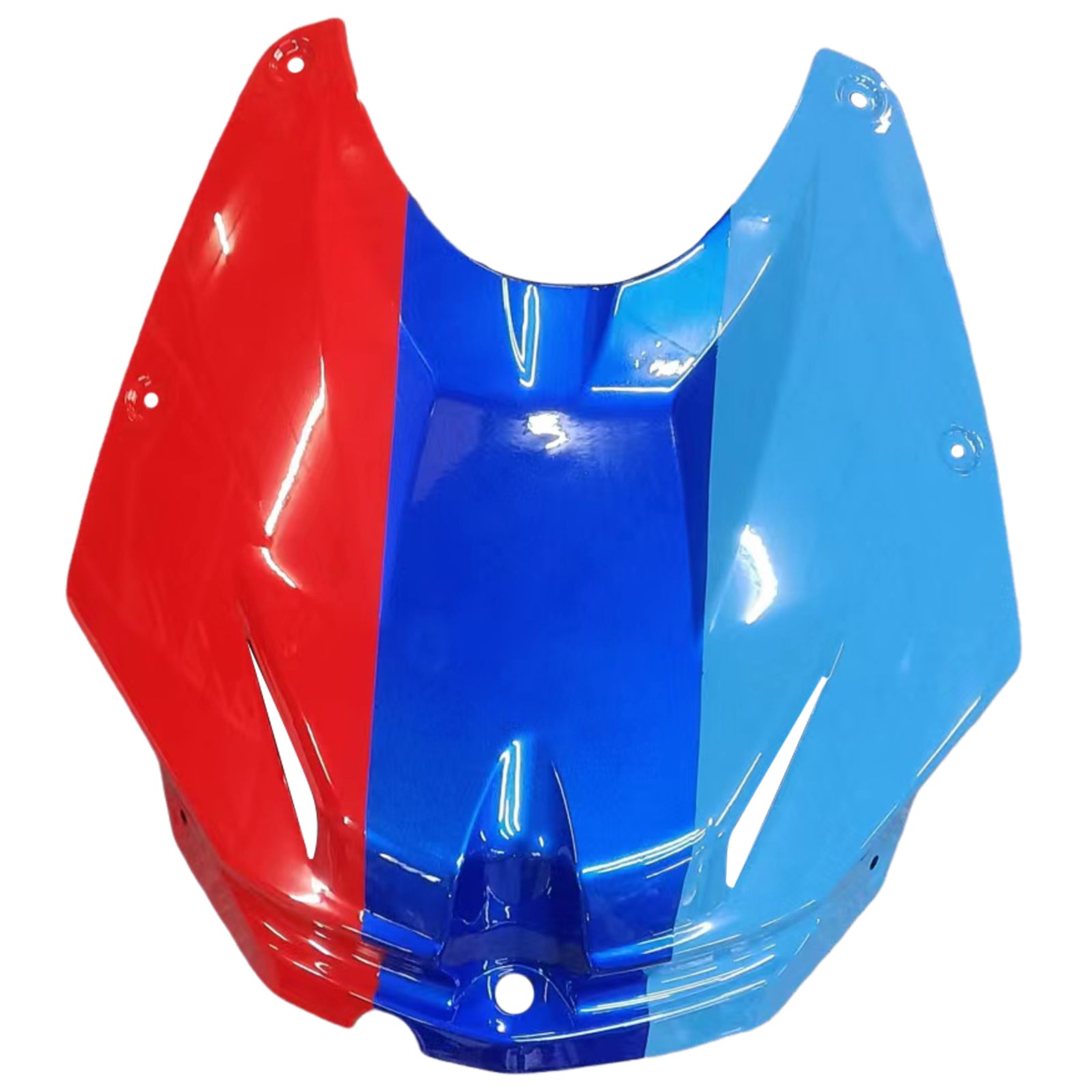 Amotopart 2009-2014 BMW S1000RR vzorec uhlíkových vláken bílé kapky