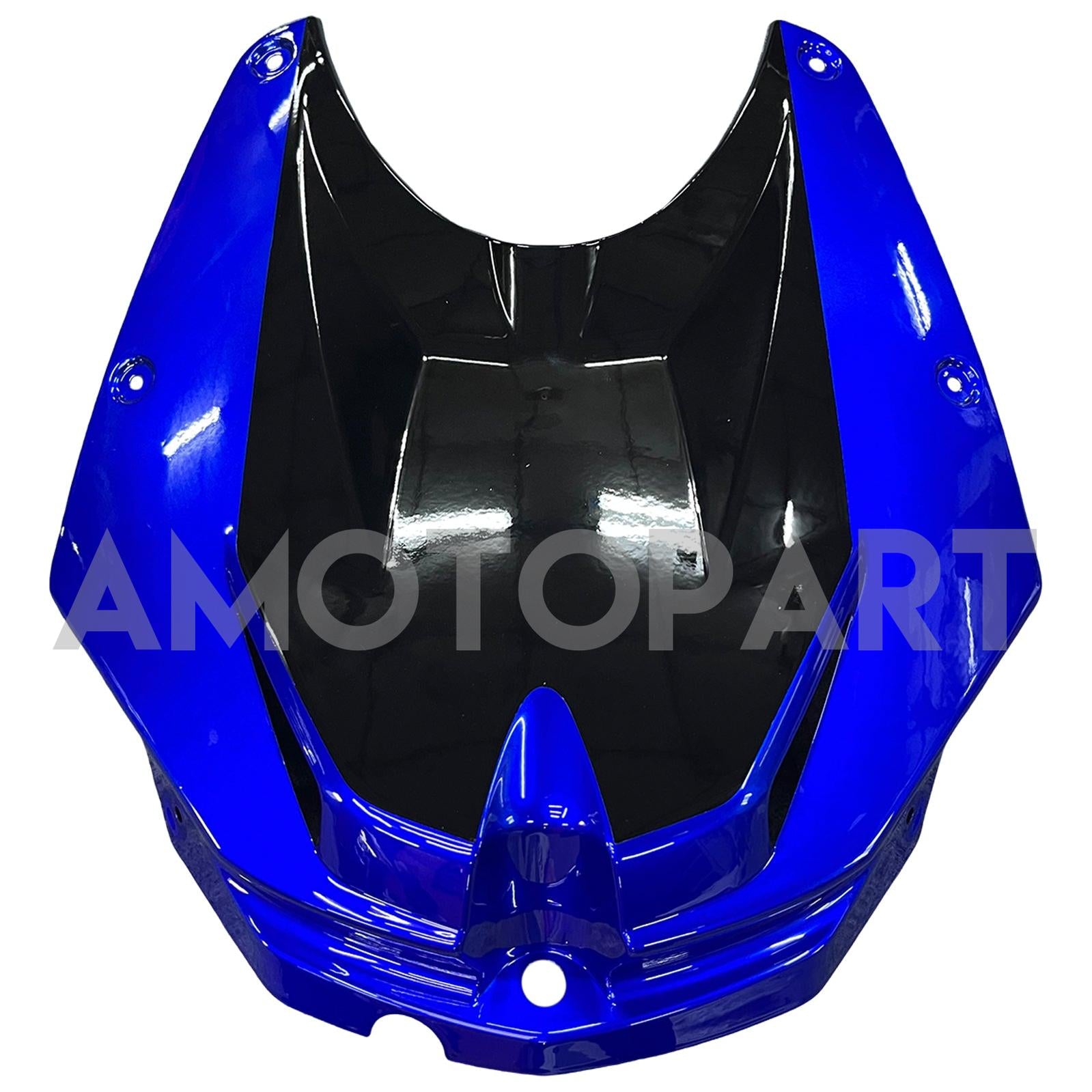 Amotopart 2009-2014 S1000RR BMW Kit de carenado de dientes de tiburón azul y rojo
