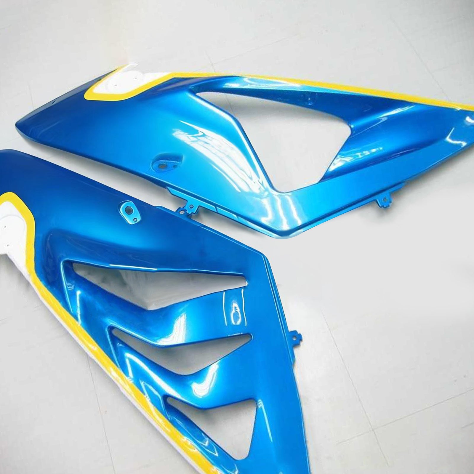 Amotopart 2009-2014 BMW S1000RR Blue&White Fairing Kit