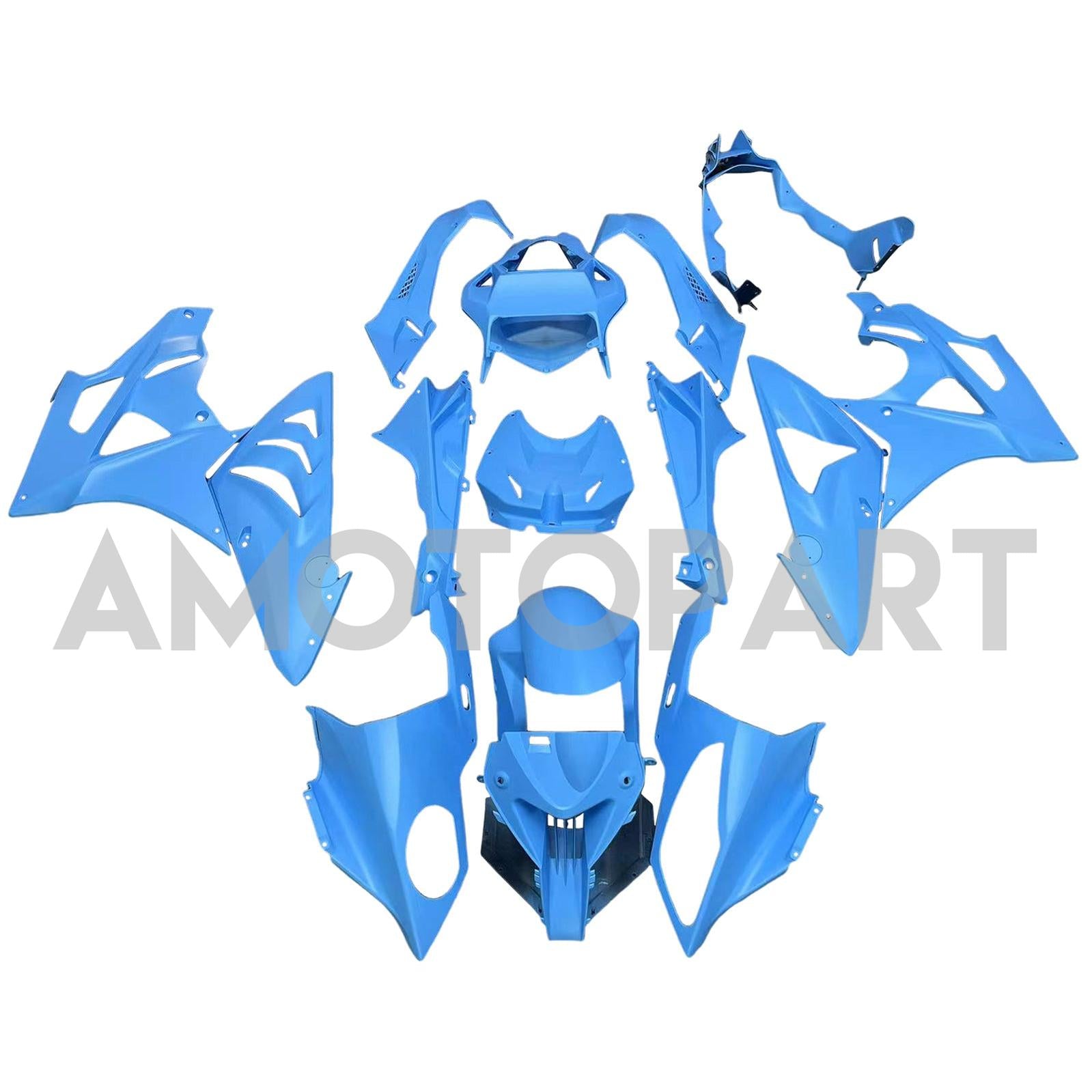 Amotopart 2009-2014 BMW S1000RR Blue Fairing Kit