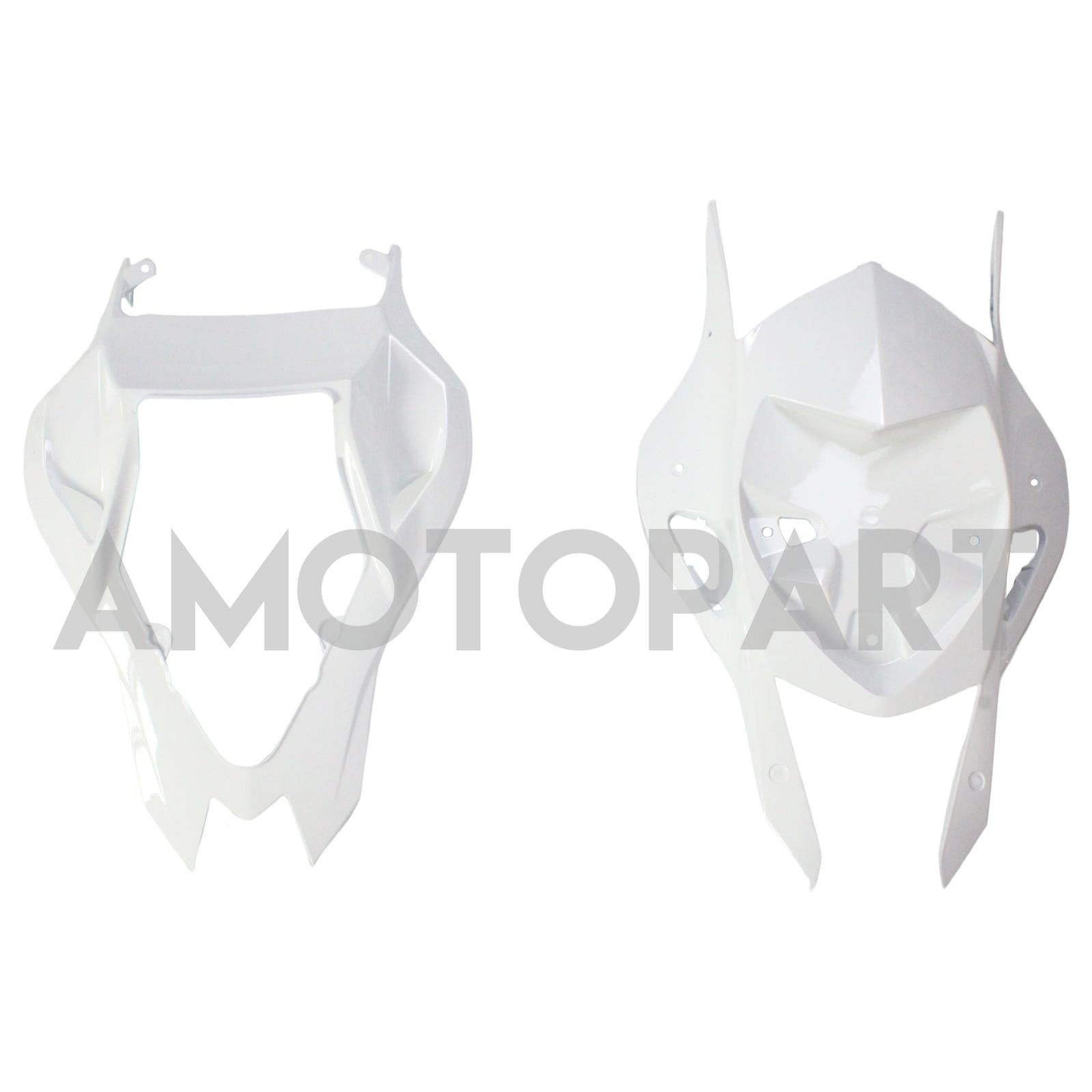 Amotopart BMW 2009-2014 S1000RR Kit de carenado blanco