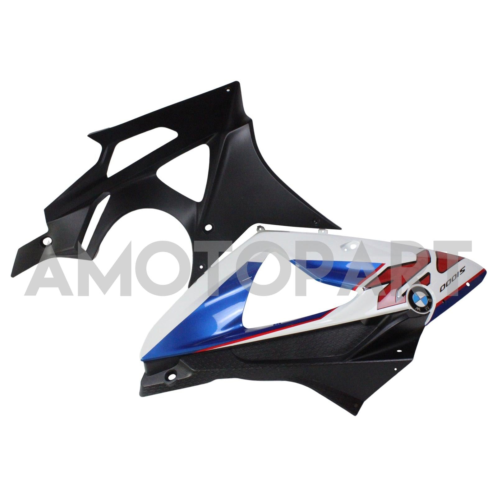 Amotopart BMW 2009-2014 S1000RR Kit de carenado blanco