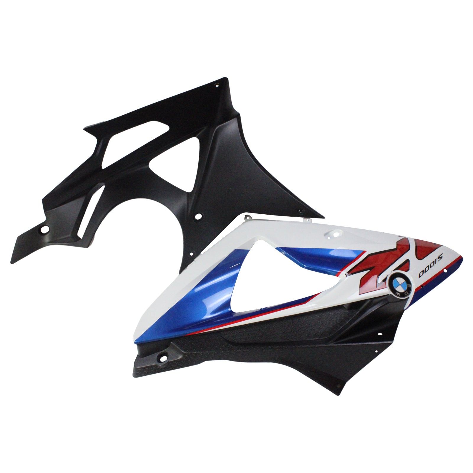 Amotopart BMW 2009-2014 S1000RR Fairing White Kit