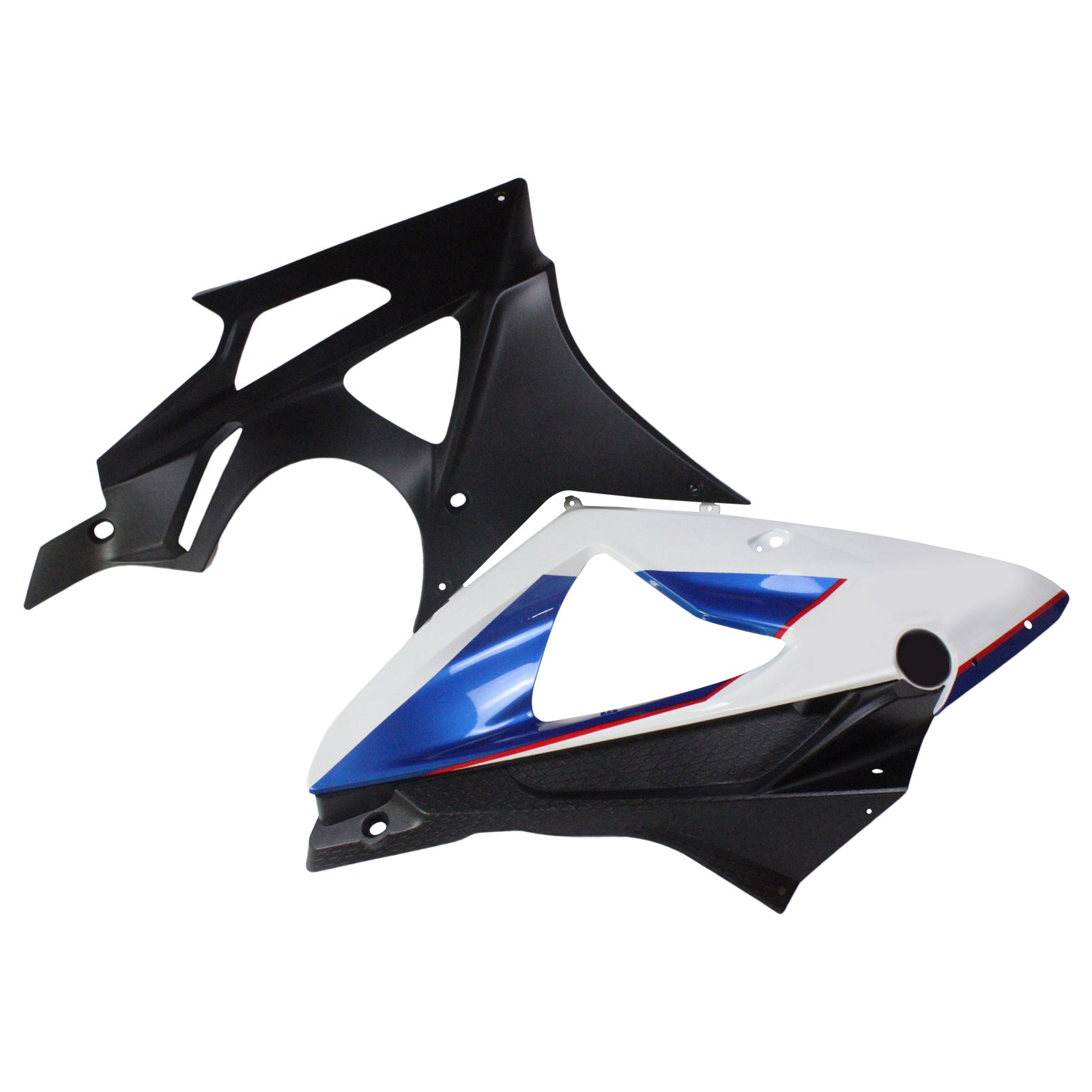 Amotopart BMW 2009-2014 S1000RR Fairing White Kit