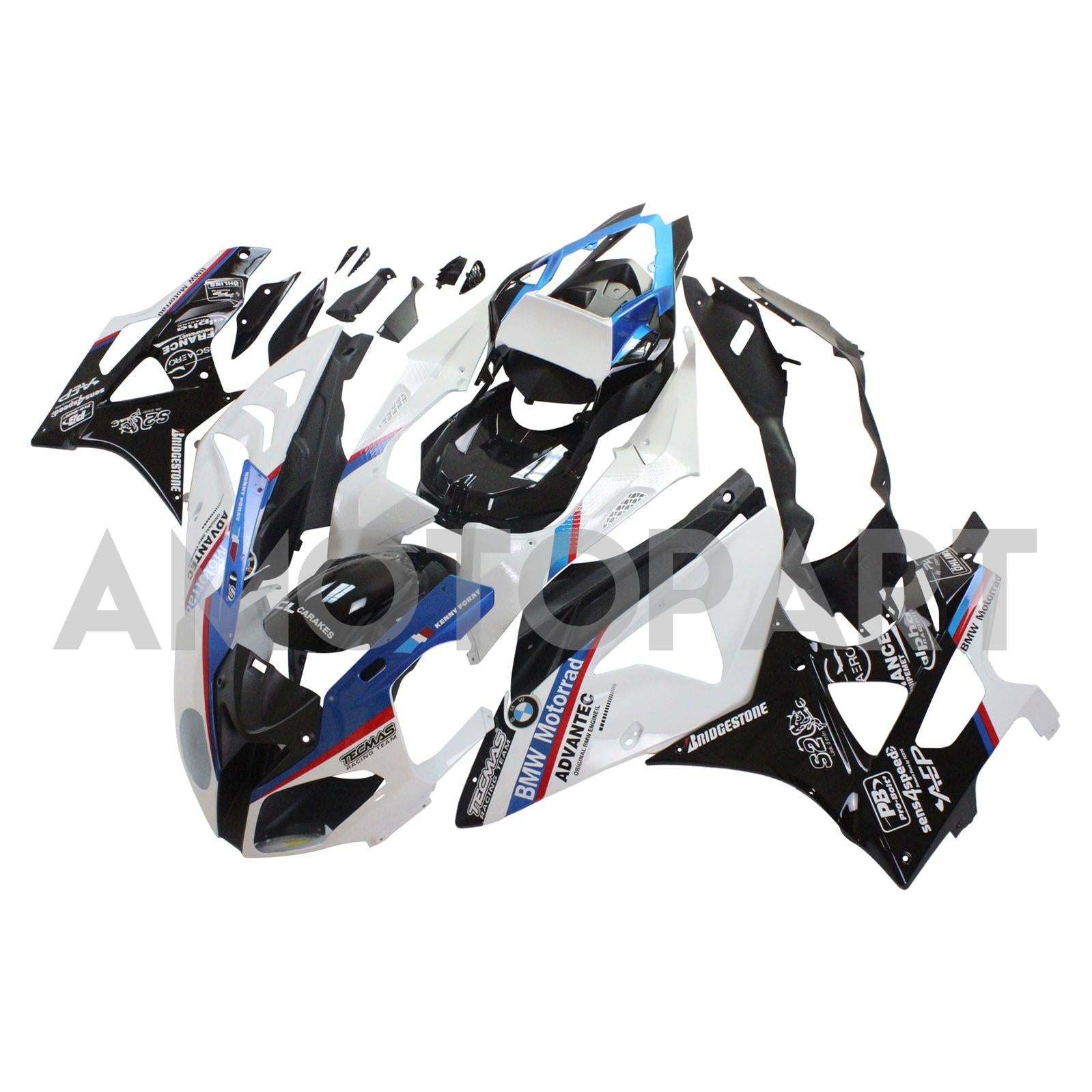 Amotopart 2009-2014 BMW S1000RR Multi Color Fairing Kit