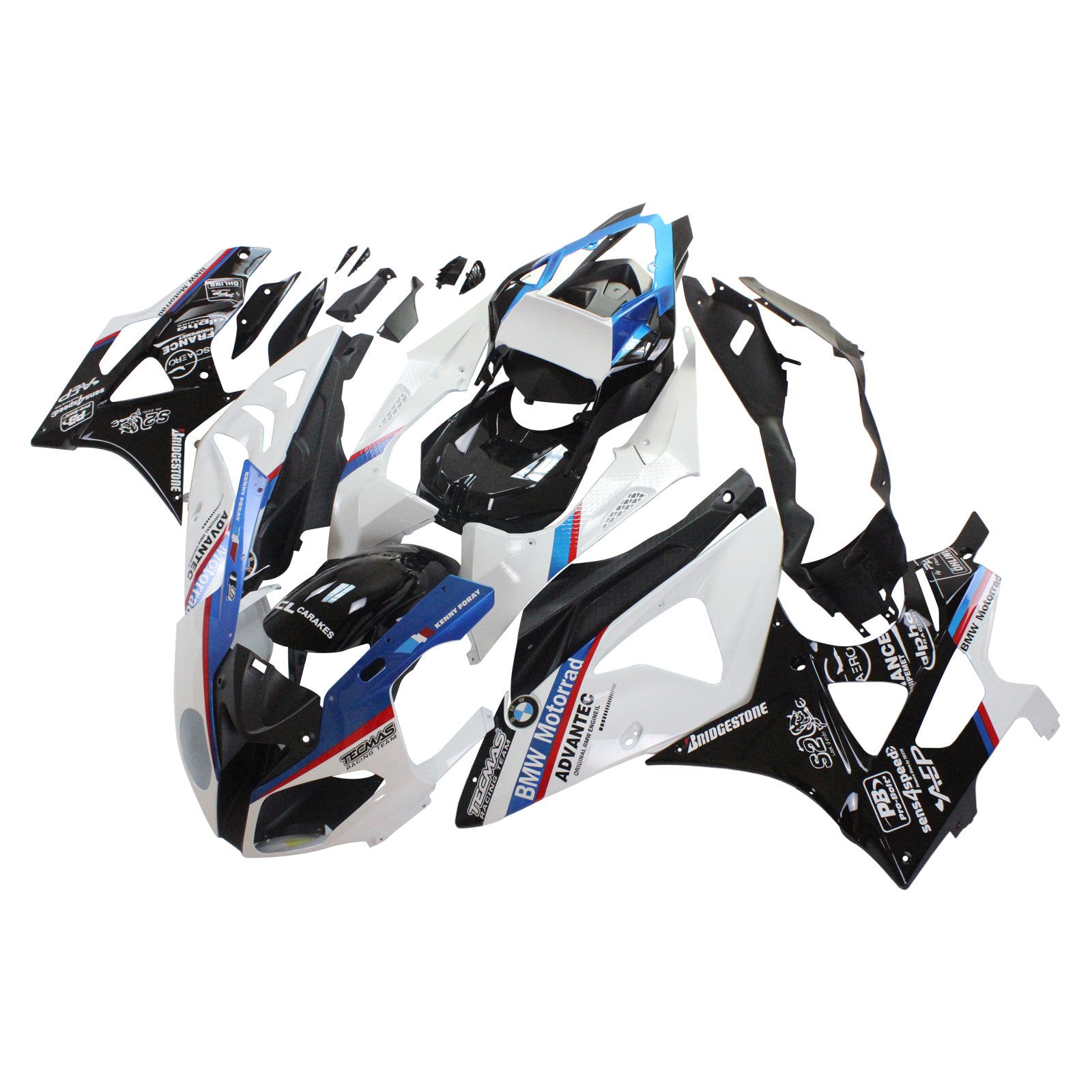 Amotopart 2009-2014 BMW S1000RR Multi Color Fairing Kit