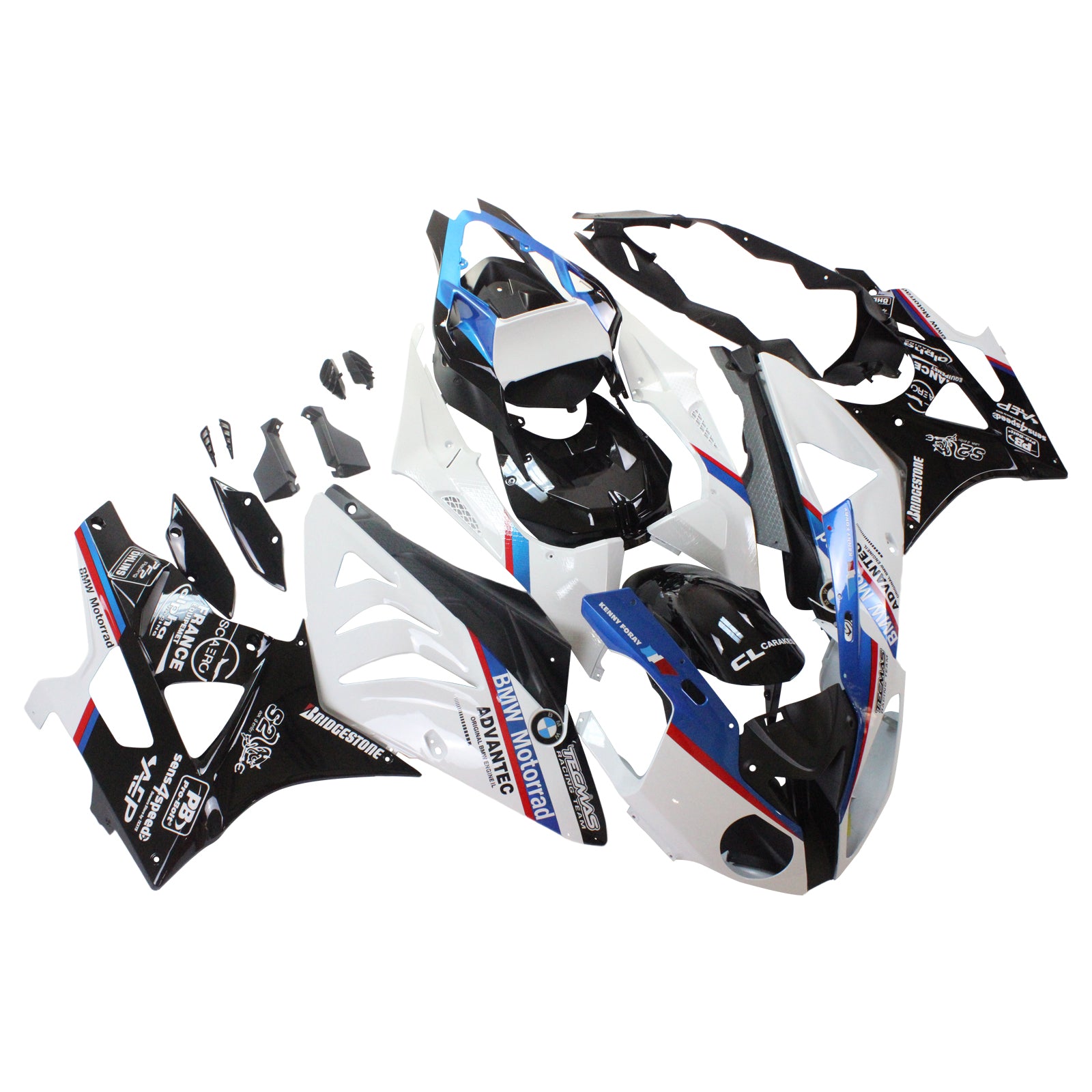 Amotopart 2009-2014 BMW S1000RR Multi Color Fairing Kit