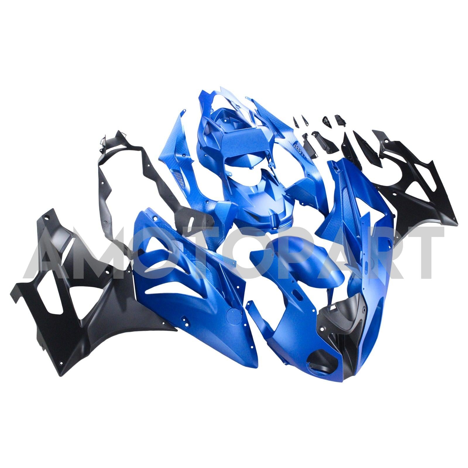 Amotopart 2009-2014 BMW S1000RR Kit de carenado azul brillante