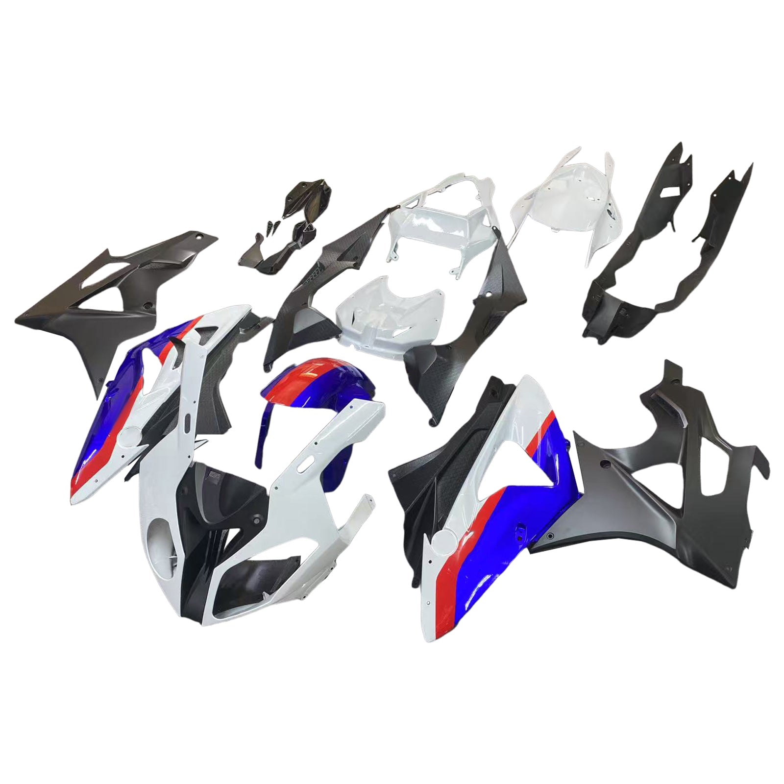 Amotopart BMW S1000RR 2009-2014 Blue & Red Style3 Failing Kit