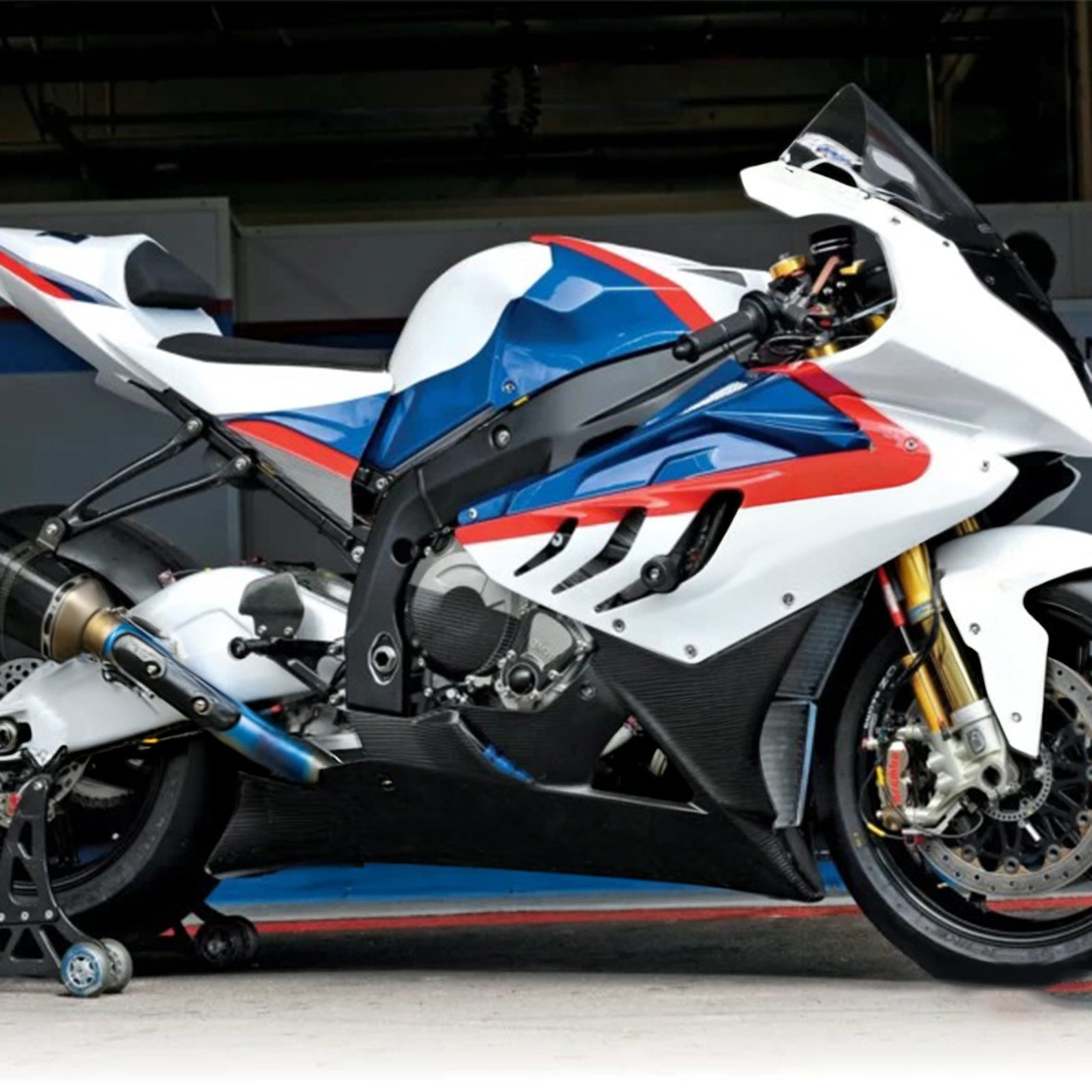 Amotopart BMW S1000RR 2009-2014 Blue & Red Style1 Failing Kit