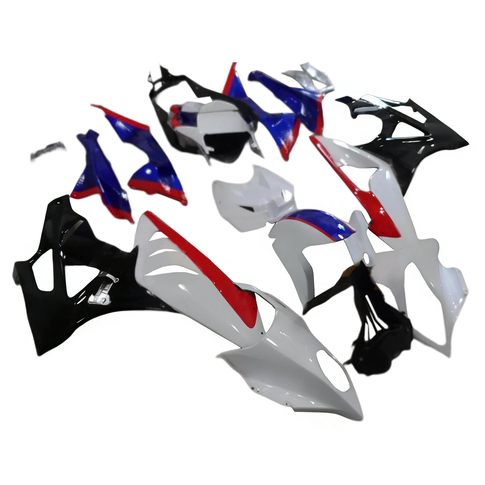 Amotopart BMW S1000RR 2009-2014 Blue & Red Style1 Failing Kit