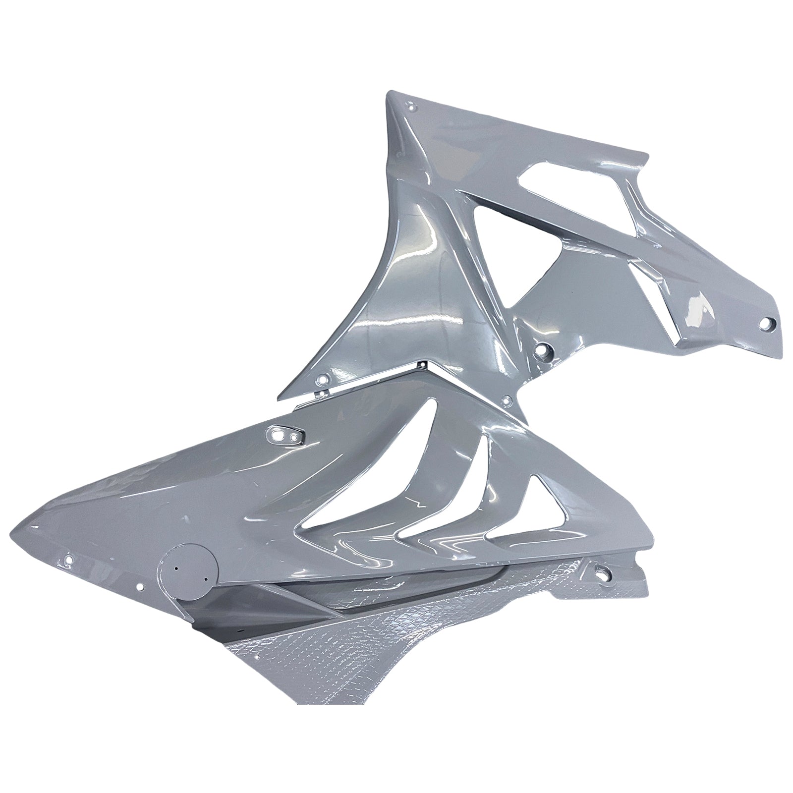 Amotopart BMW S1000RR 2009–2014 graues Verkleidungsset