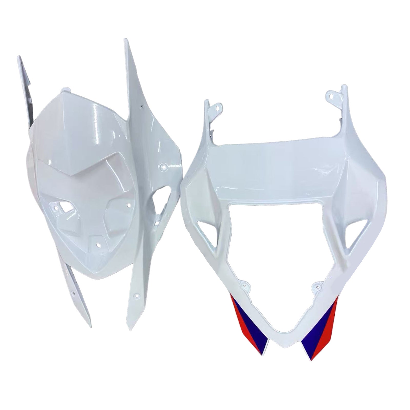 Amotopart BMW S1000RR 2009-2014 Blue&White Style1 Fairing Kit