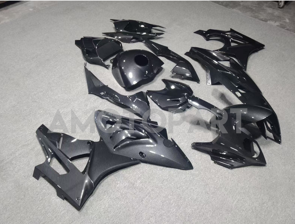 Amotopart 2009-2014 BMW S1000RR FULL Carbon Fiber Look Fairing Kit