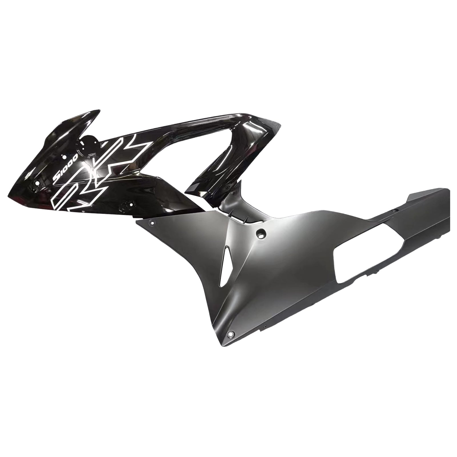 AMOTOPART 2015-2016 BMW S1000RR MATTE MATTE ET BLOSS Black Fairring Kit