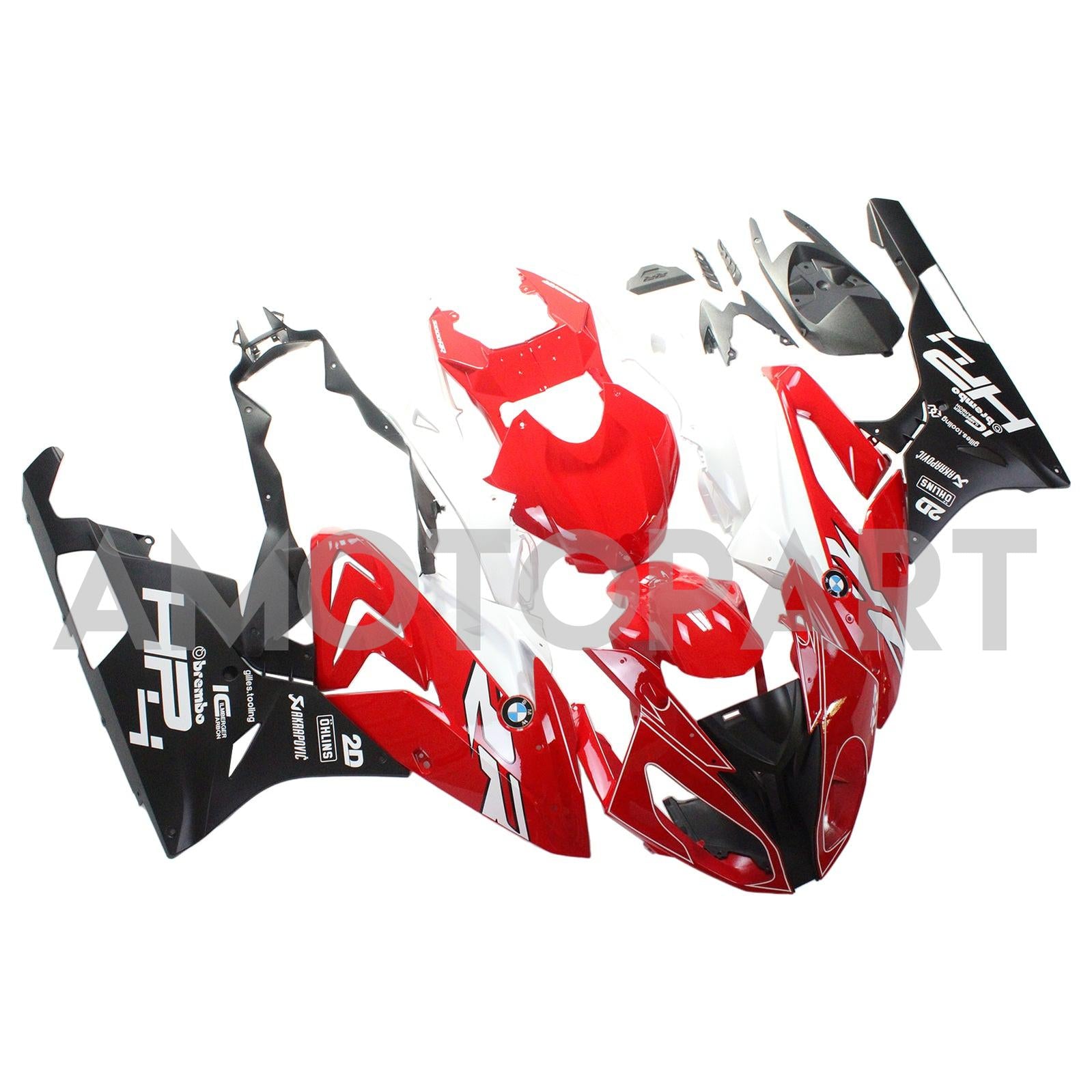 AMOTOPT 2015-2016 BMW S1000RR RED FAIRING KIT