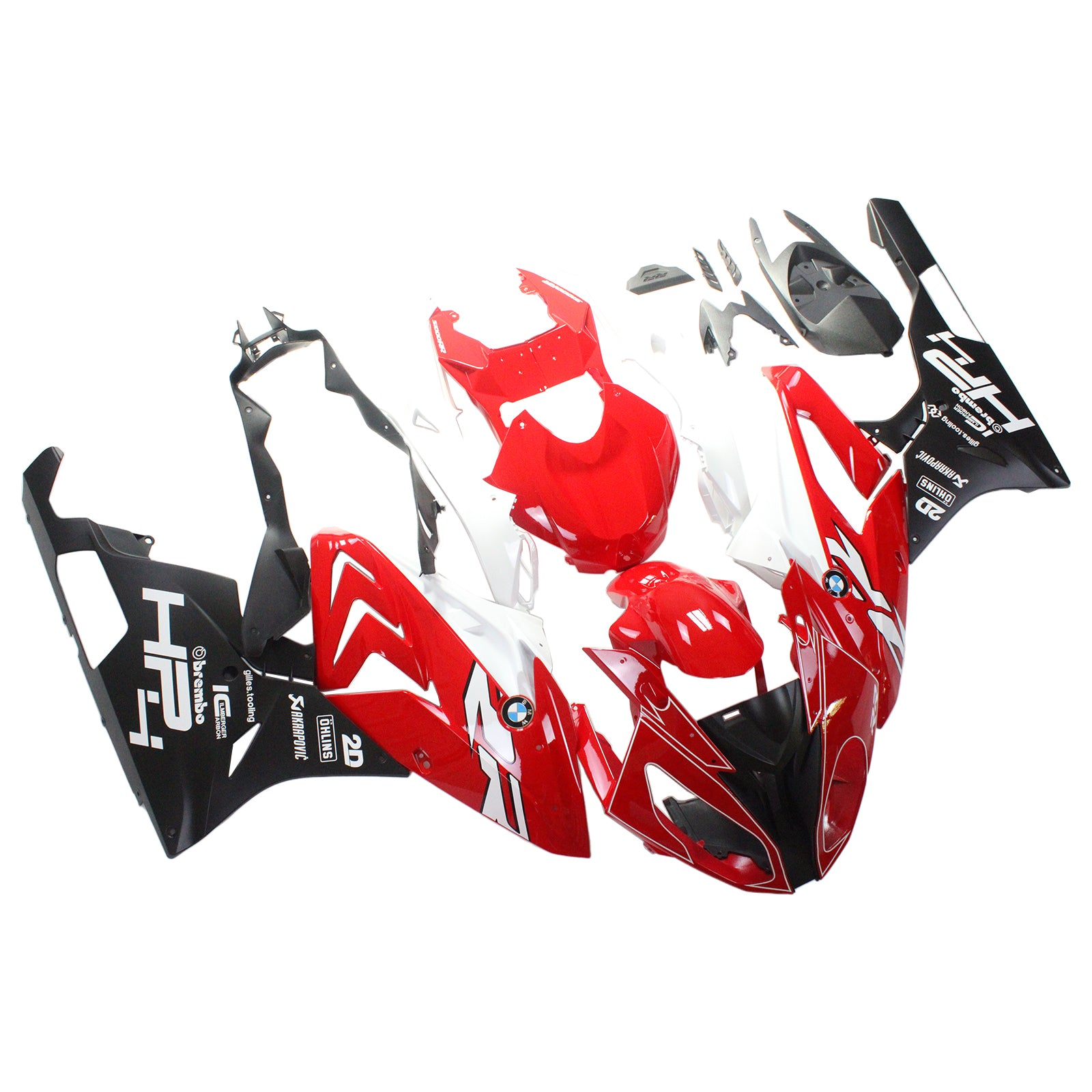 Amotopart 2015-2016 BMW S1000RR Red Fairing Kit