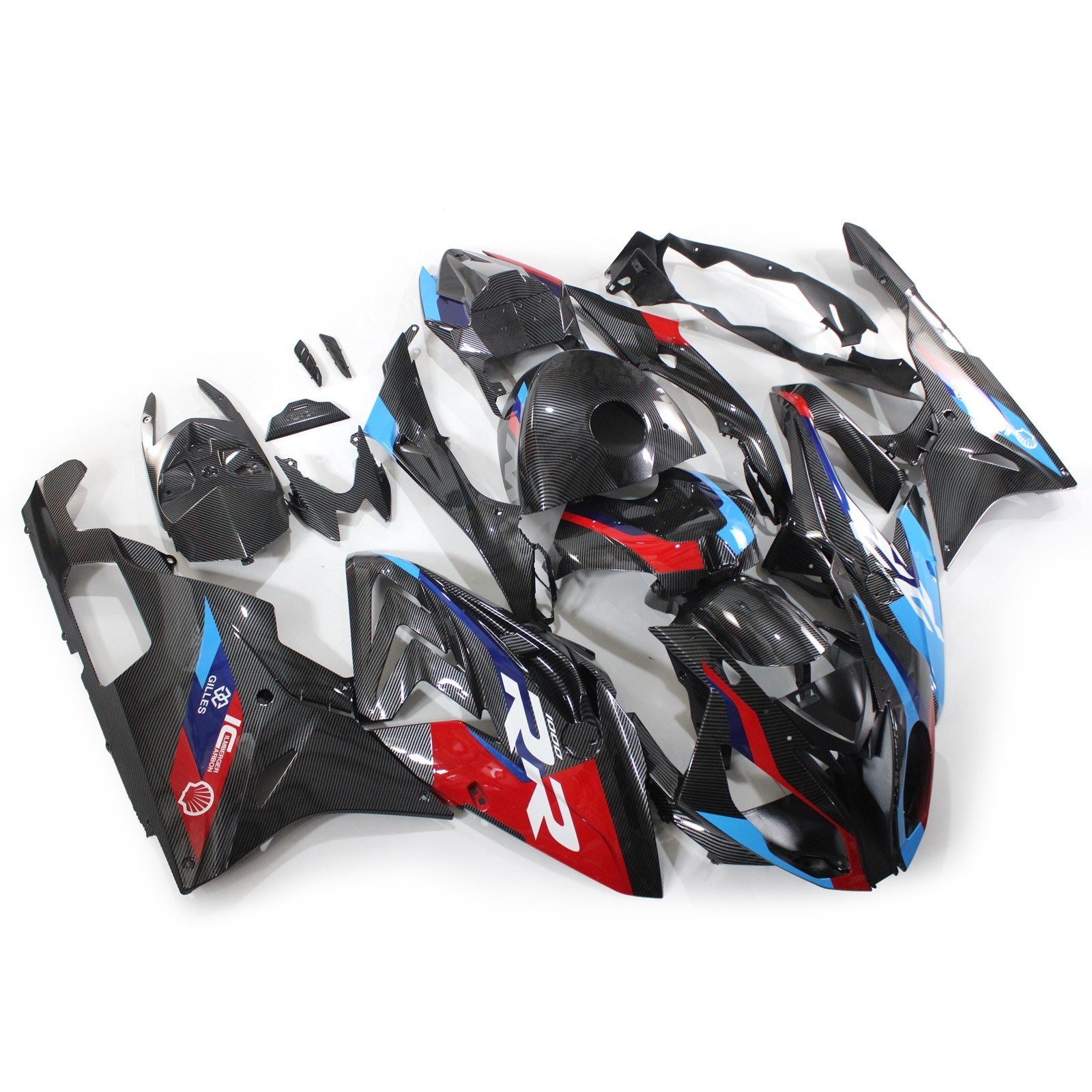 Amotopart 2015-2016 BMW S1000RR Carbon Fiber Pattern Fairing Kit