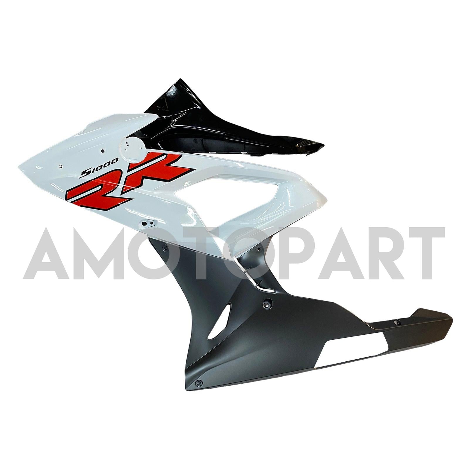 Amotopart BMW S1000RR 2015-2016 Rot&Weißes Verkleidungsset