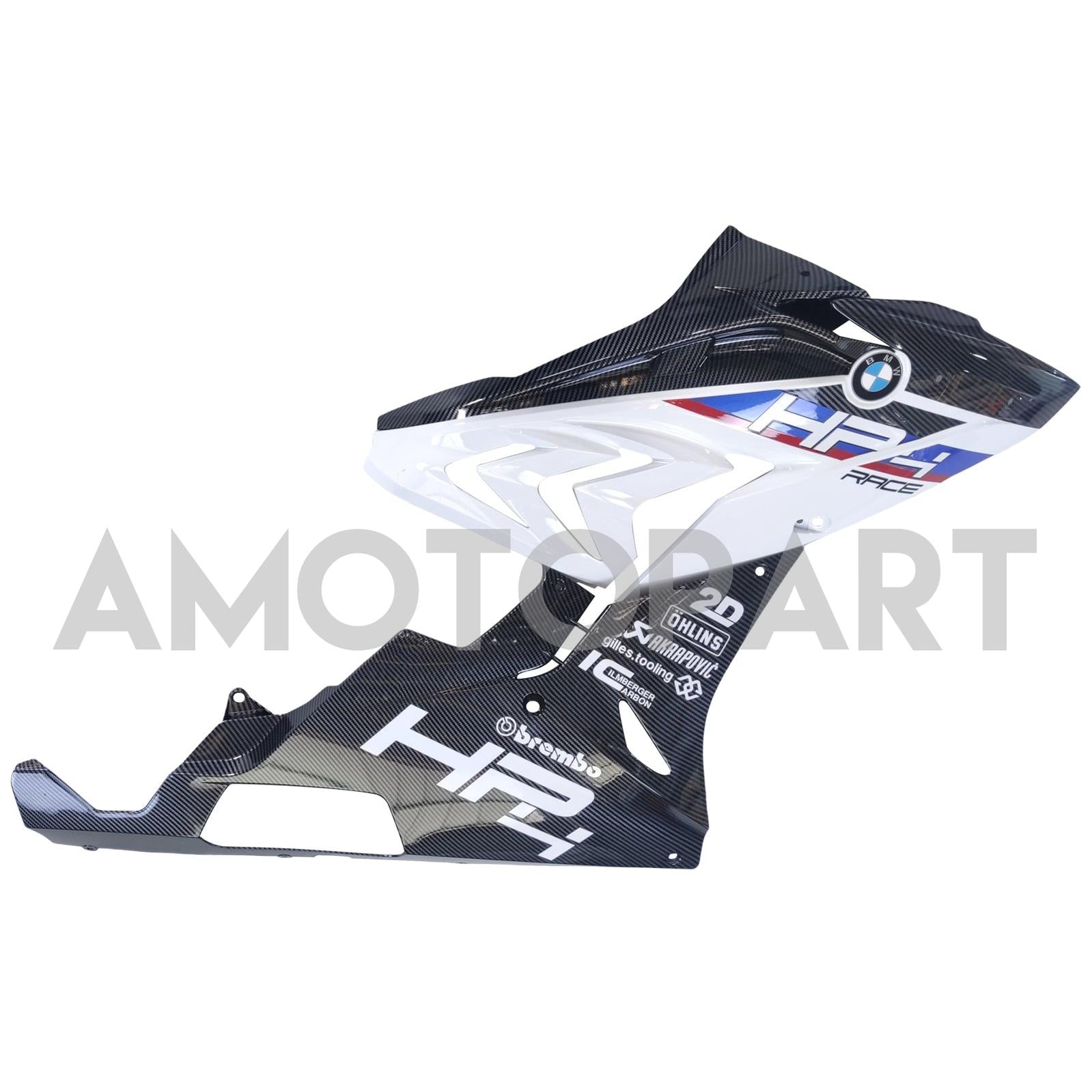 Amotopart BMW S1000RR 2015-2016 Carbon Fiber Black Fairing Kit