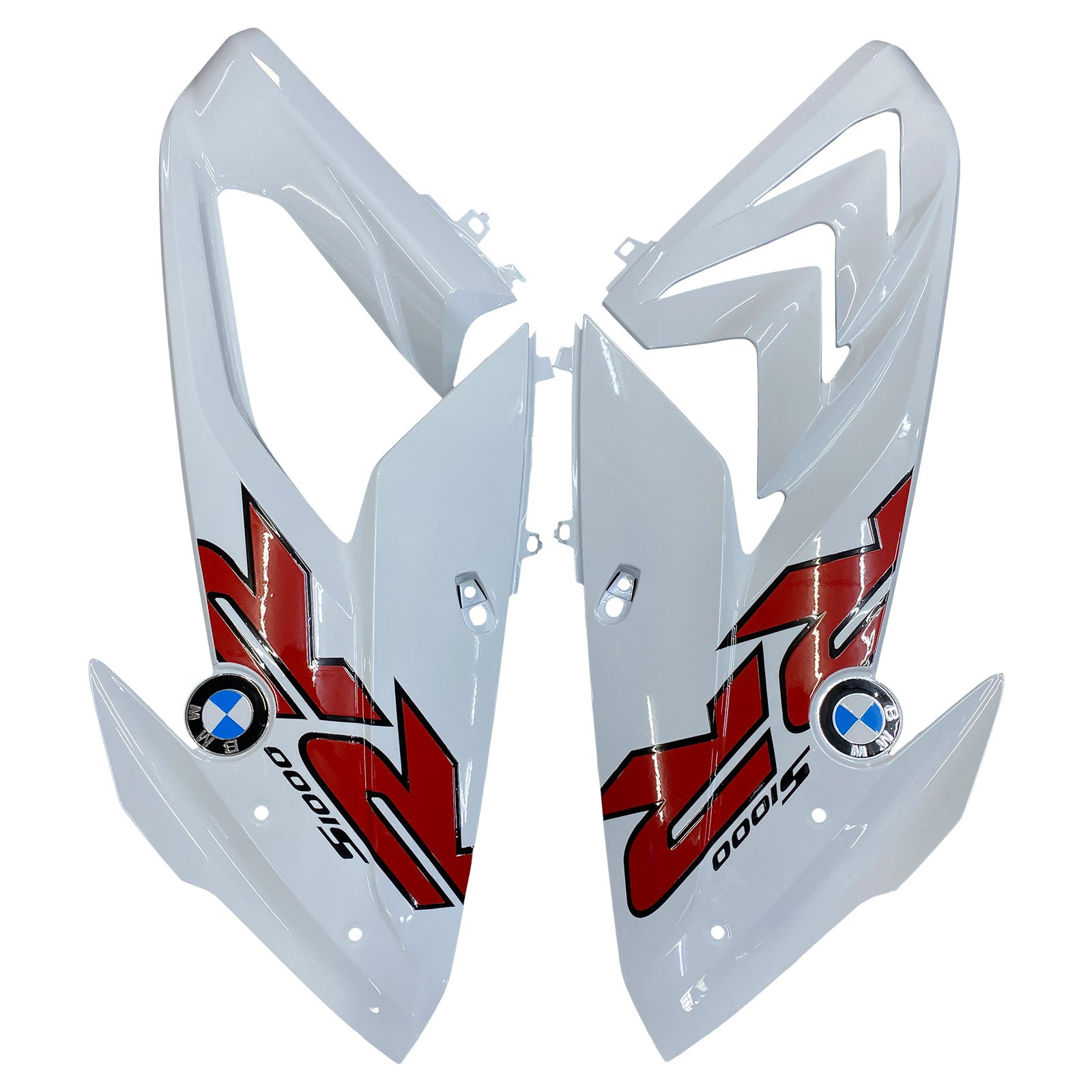 Amotopart BMW S1000RR 2015-2016 White Style4 Fairing Kit