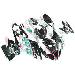 Amotopart BMW S1000RR 2015-2016 Green&White Fairing Kit