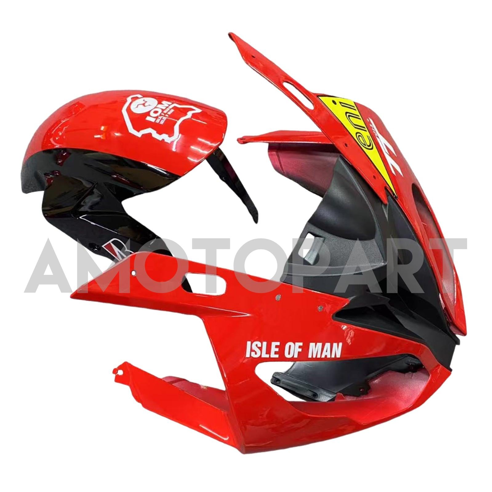 Amotopart BMW S1000RR 2015-2016 Red & Black Style 1 Zestaw owiewki