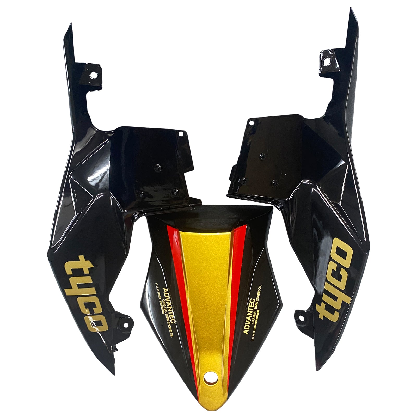 Kit carena Amotopart BMW S1000RR 2015-2016 Oro e Nero