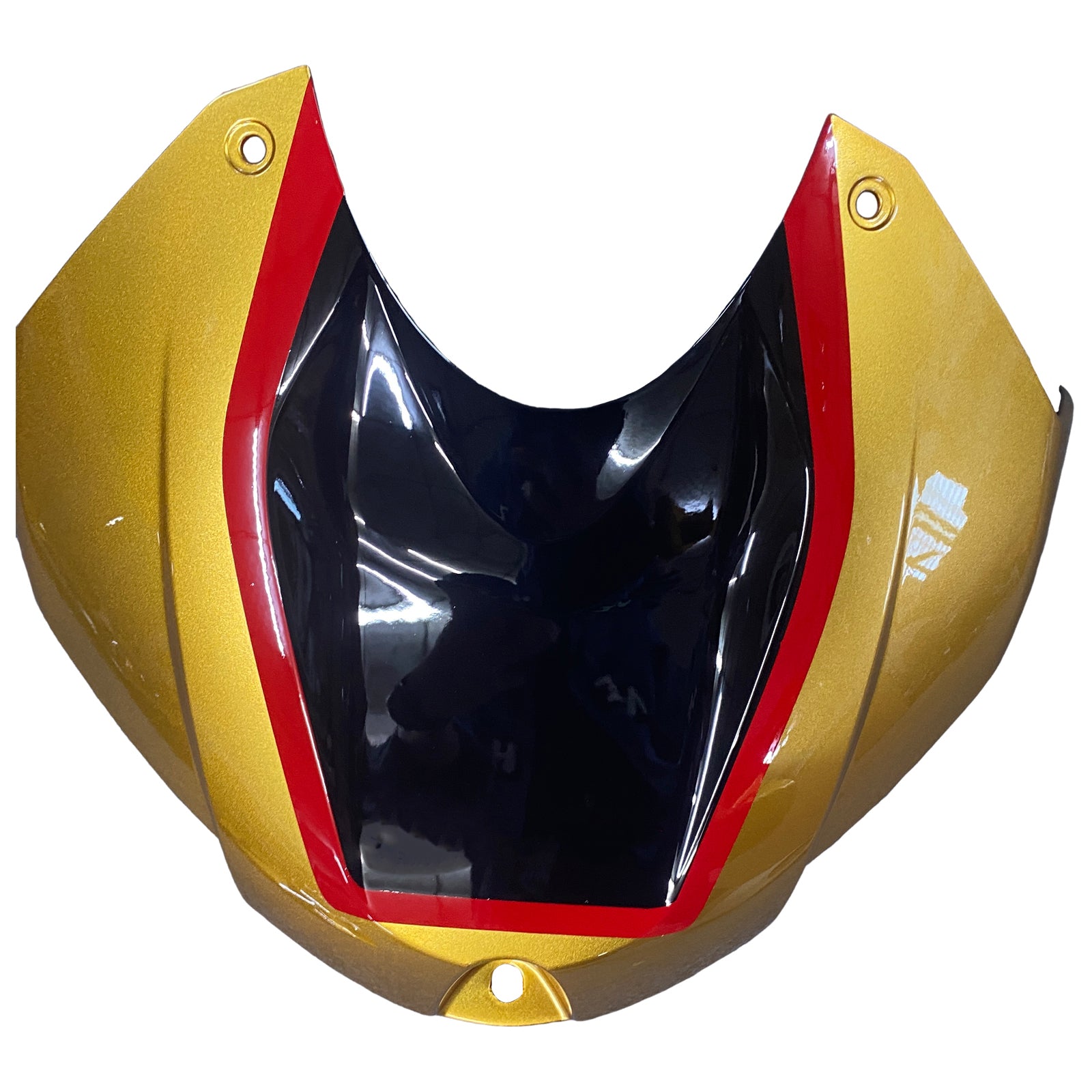 Amotopart BMW S1000RR 2015-2016 Kit de carenado dorado y negro