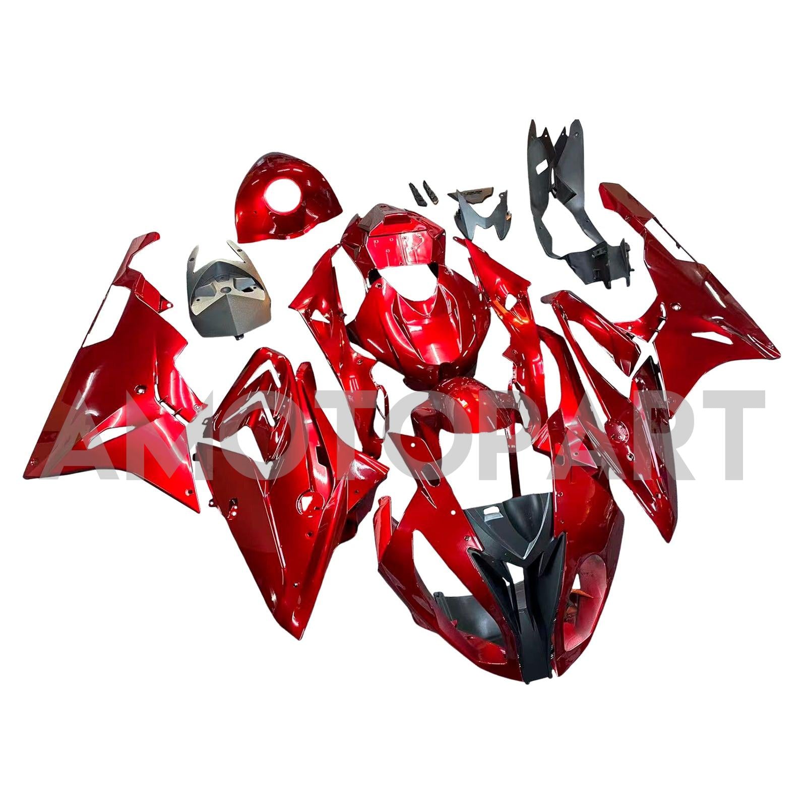 Amotopart 2015-2016 BMW S1000RR Glossy Red Fairing Kit