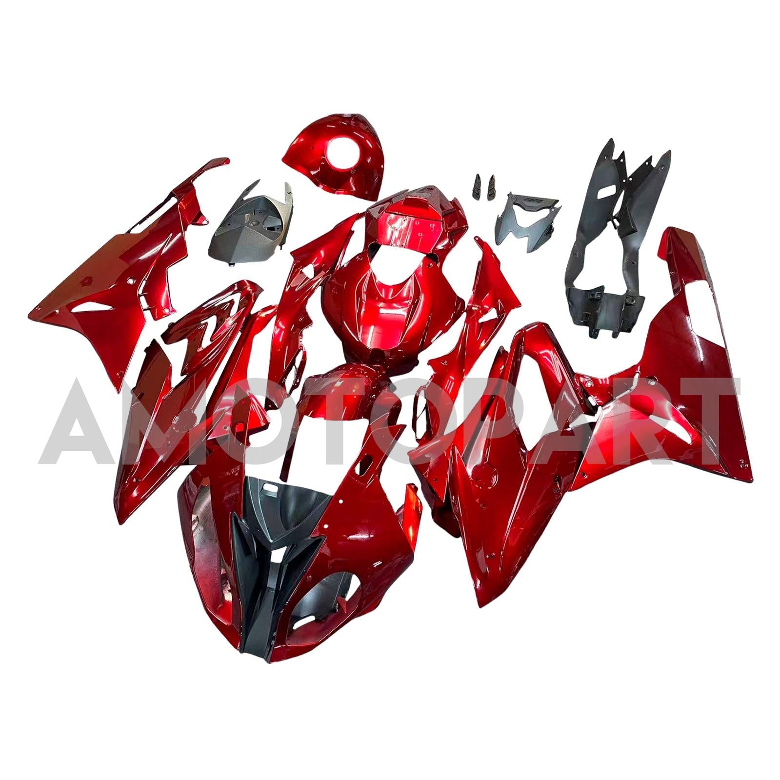 Amotopart 2015-2016 BMW S1000RR Glossy Red Fairing Kit