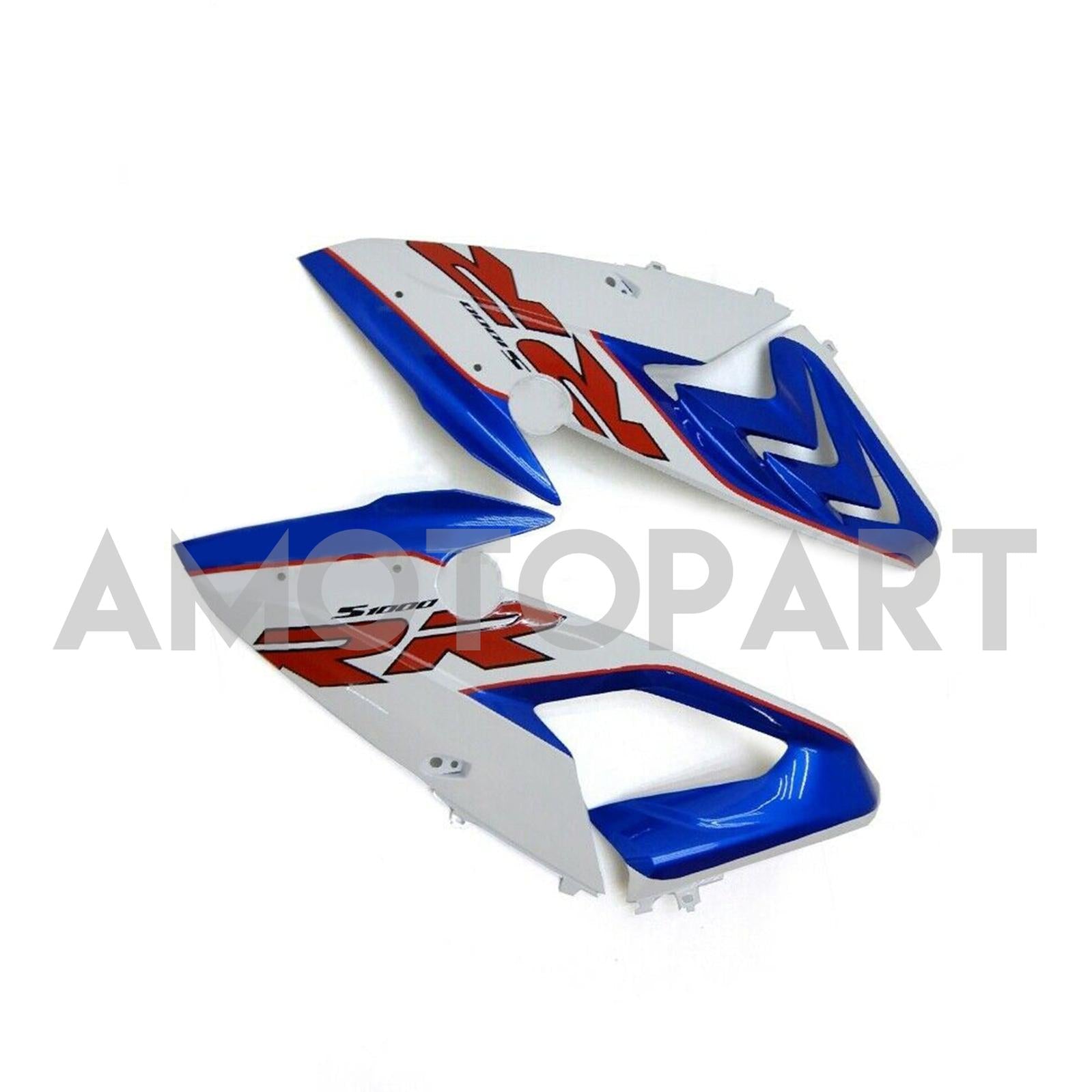 Amotopart 2017-2018 BMW S1000RR Blau&Weißes Style1-Verkleidungskit