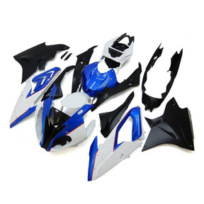 Amotopart 2017-2018 BMW S1000RR Blue&White Style2 Fairing Kit