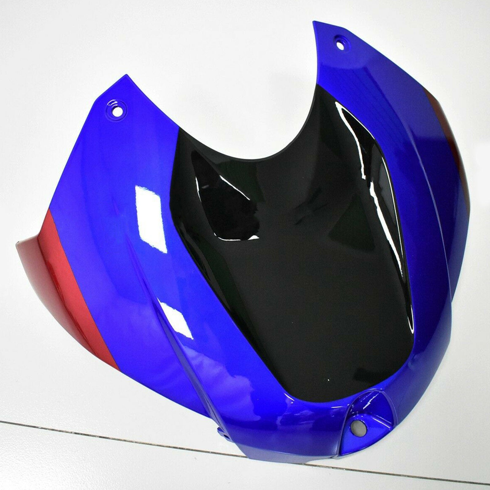 Amotopart 2017-2018 BMW S1000RR Blue&Red Shark Teeth Fairing Kit