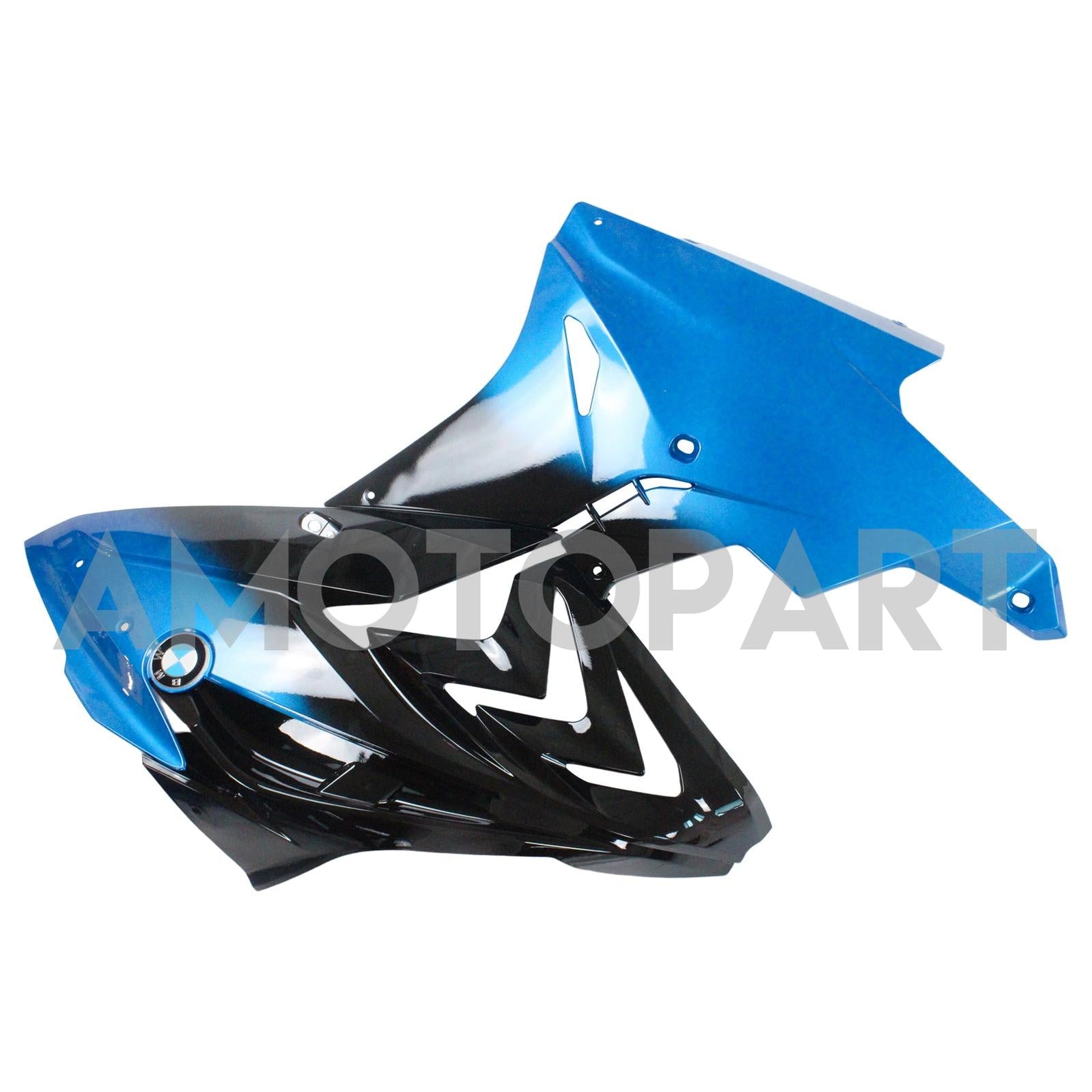 Amotopart 2017-2018 BMW S1000RR Kit de carenado azul y negro